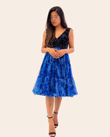 Falda tul midi J22005
