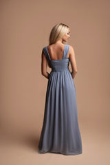 Long dress with sleeves R1269TG