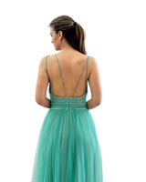 Long tulle dress R1852