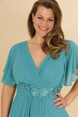 Vestido largo TG R8228