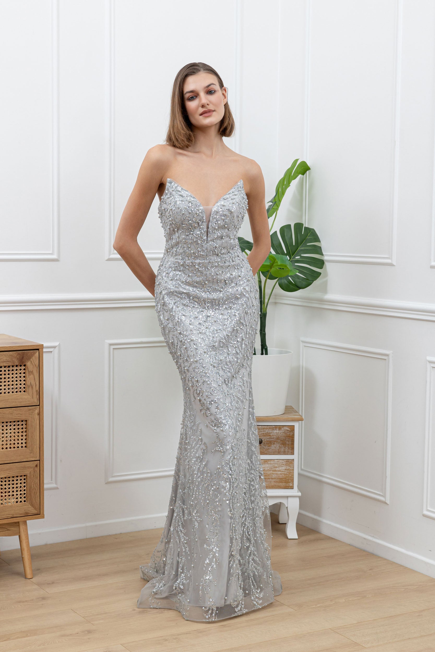 Vestido de purpurina 835095