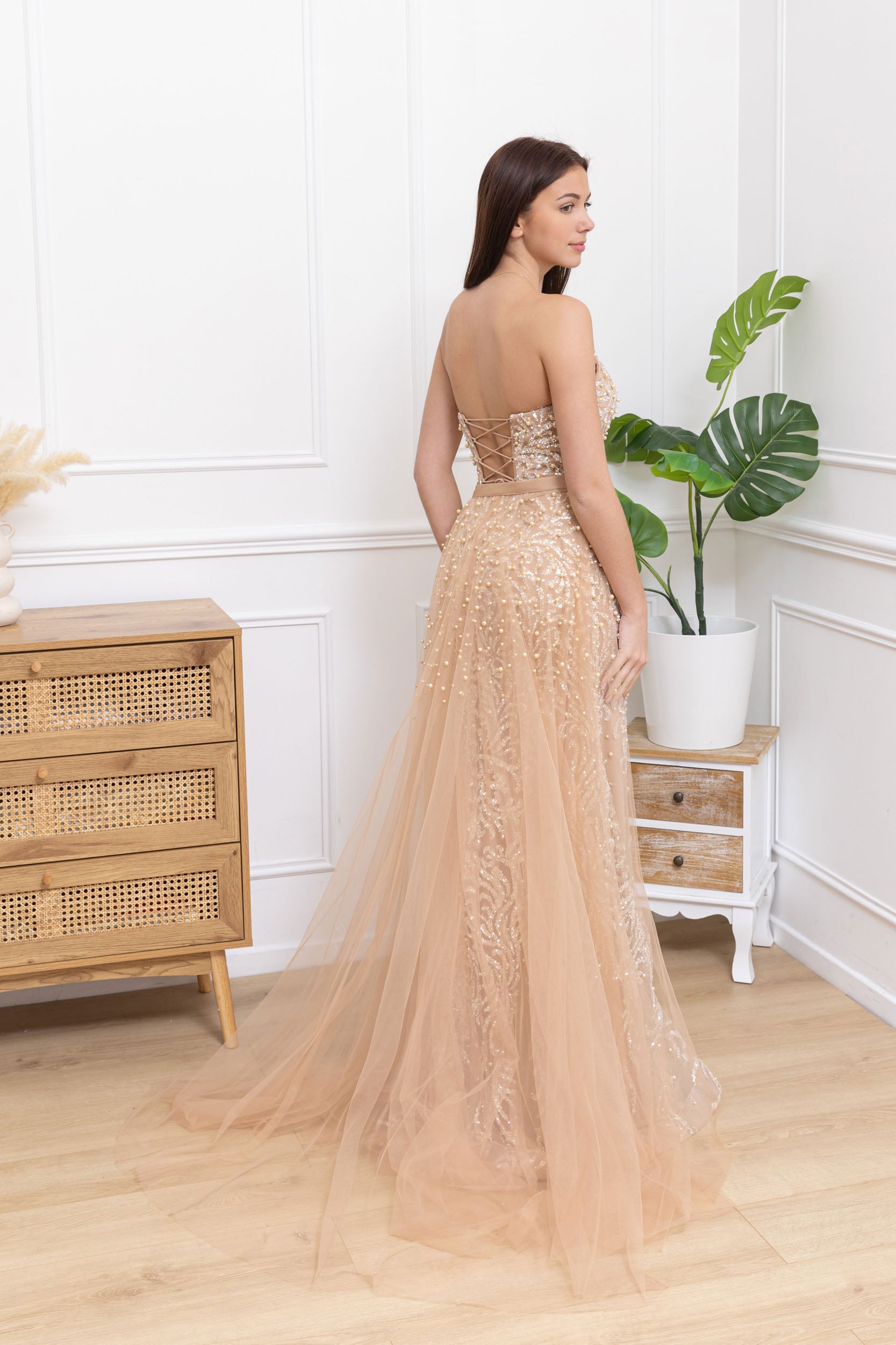 Vestido de purpurina 835095
