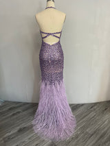 Vestido de pedreria 822026