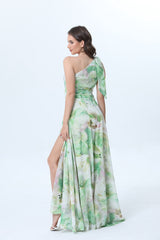 Vestido largo estampado 22393-1