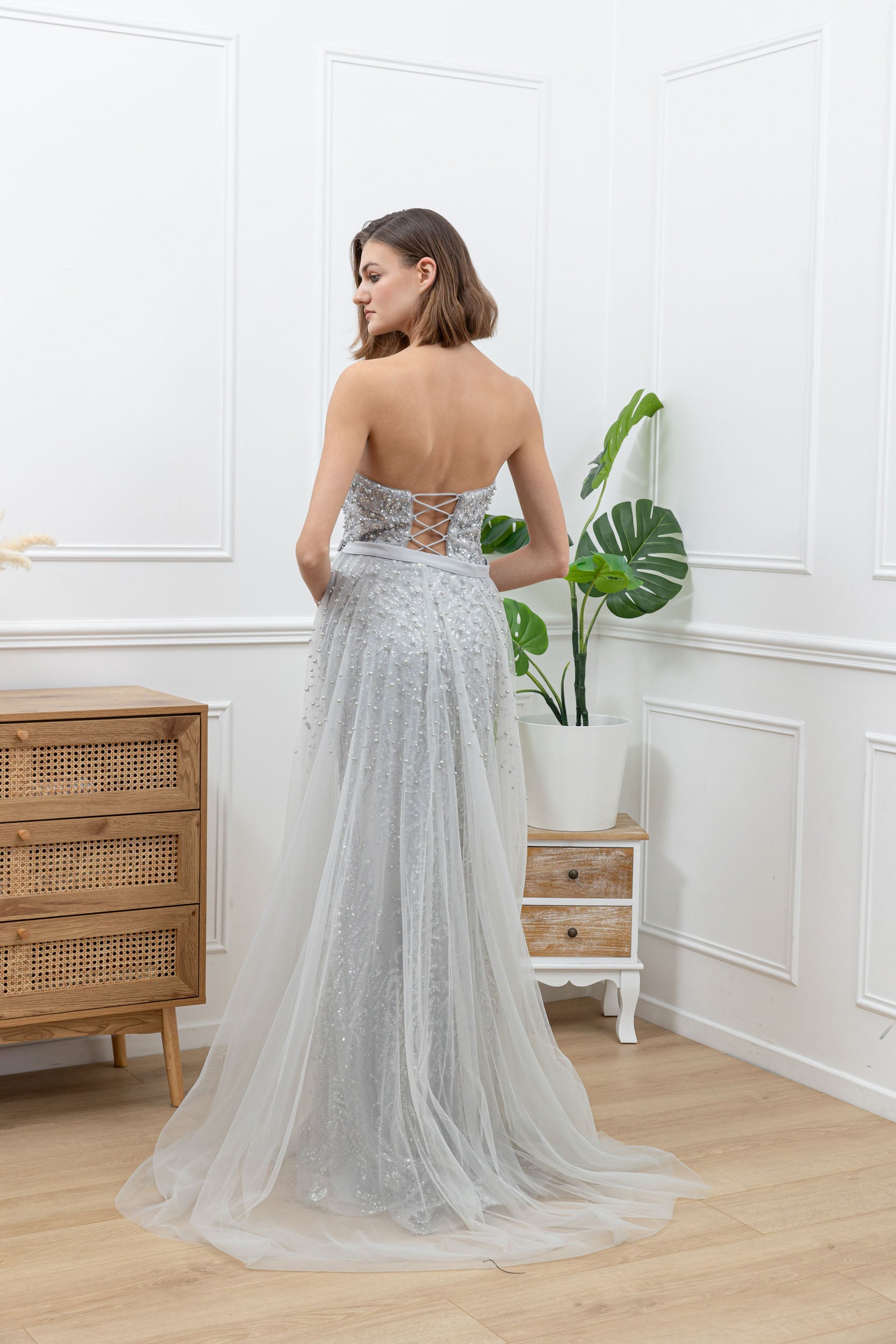 Vestido de purpurina 835095