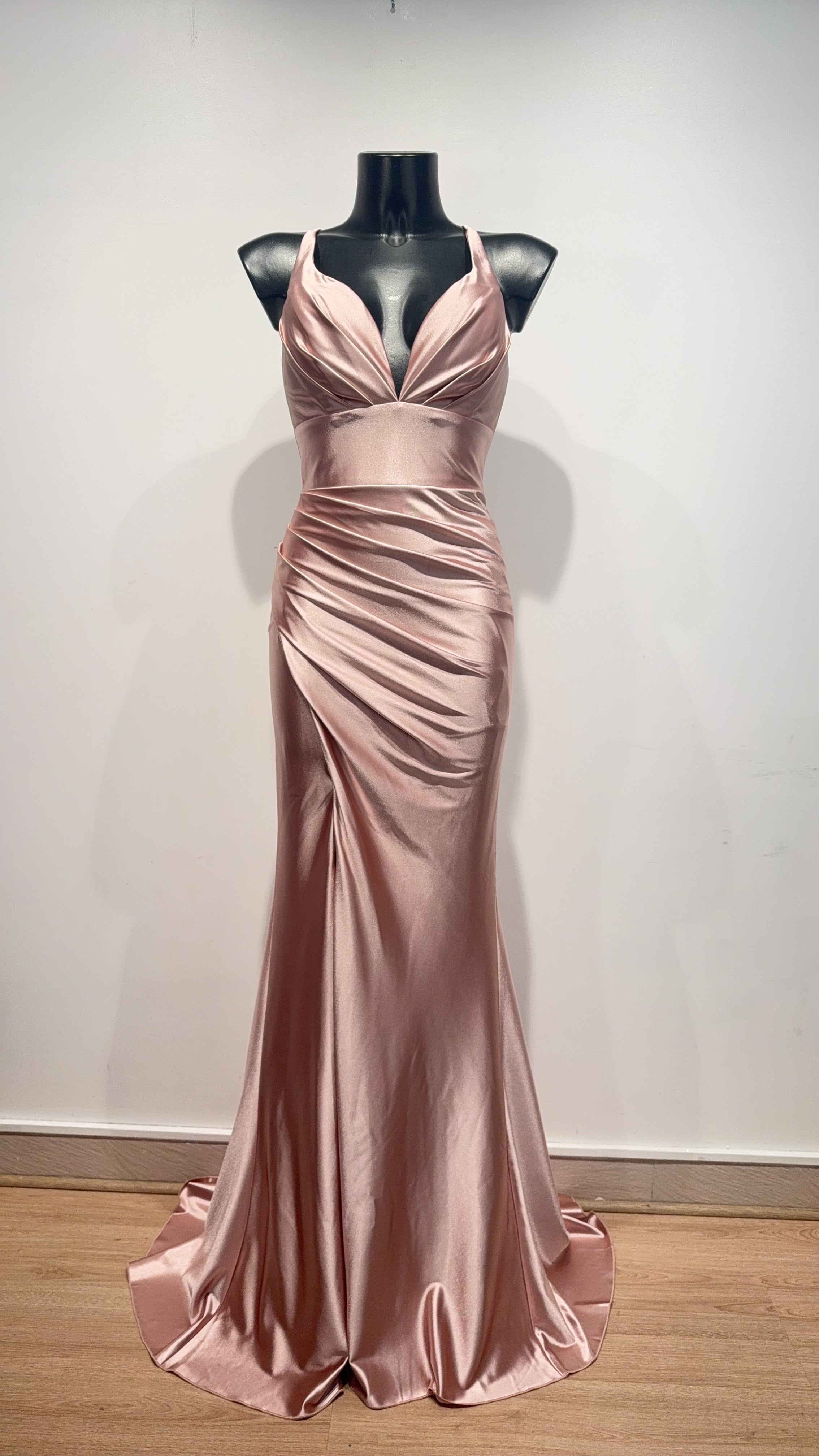 Vestido largo sirena 80515