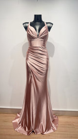 Vestido largo sirena 80515