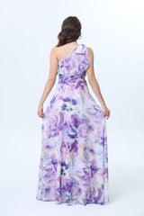Vestido largo estampado 22393-1