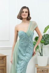 Vestido largo de pedredia 512332
