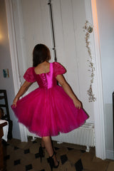Vestido corto princesa S1516