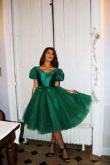 Vestido corto princesa S1516