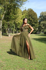 Vestido de tul TL-0814