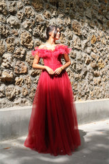 Vestido de tul TL-0814