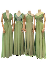 Mint green bridesmaid dresses