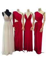 Vestidos dama de honor Granate