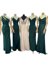 Vestidos dama de honor botella