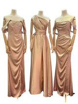Gold/champagne bridesmaid dresses