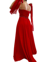 Long dress, strapless 1028