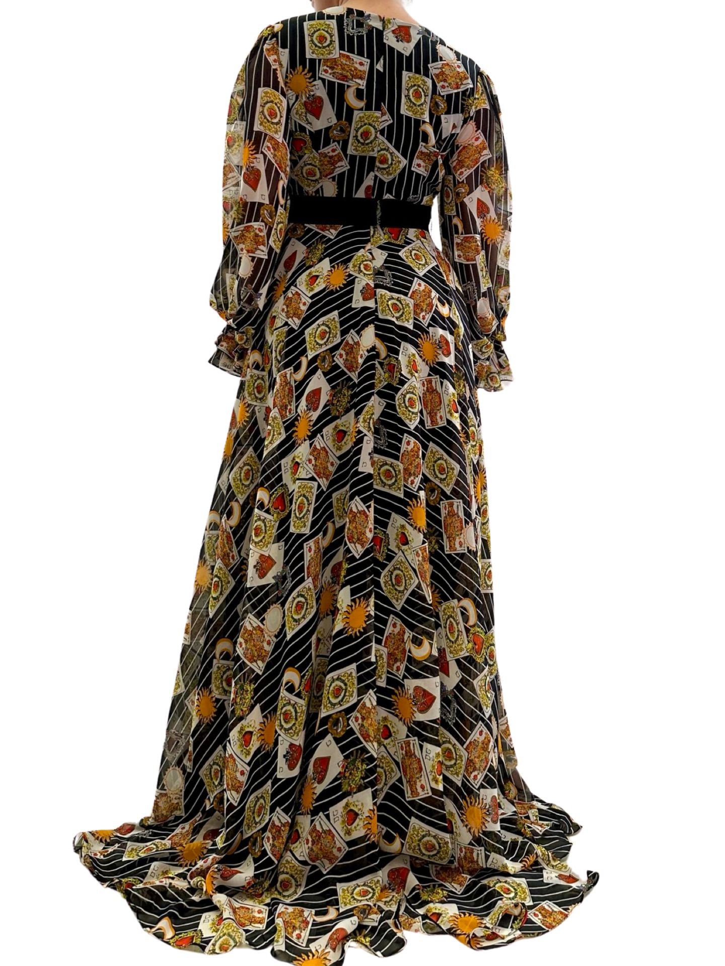 Long dress H18083