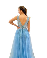 Vestido largo 21118
