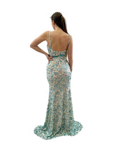 Vestido sirena de lentejuelas 21197