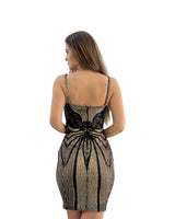 Vestido lentejuelas 21275