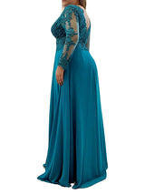 Vestido largo TG 6003-1