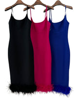 Vestido midi bandage 603818