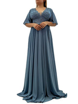 Long dress 8939 Plus size