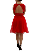 Vestido corto de tull 9149