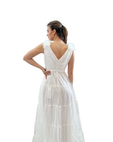 White tulle dress 99079