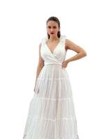 White tulle dress 99079
