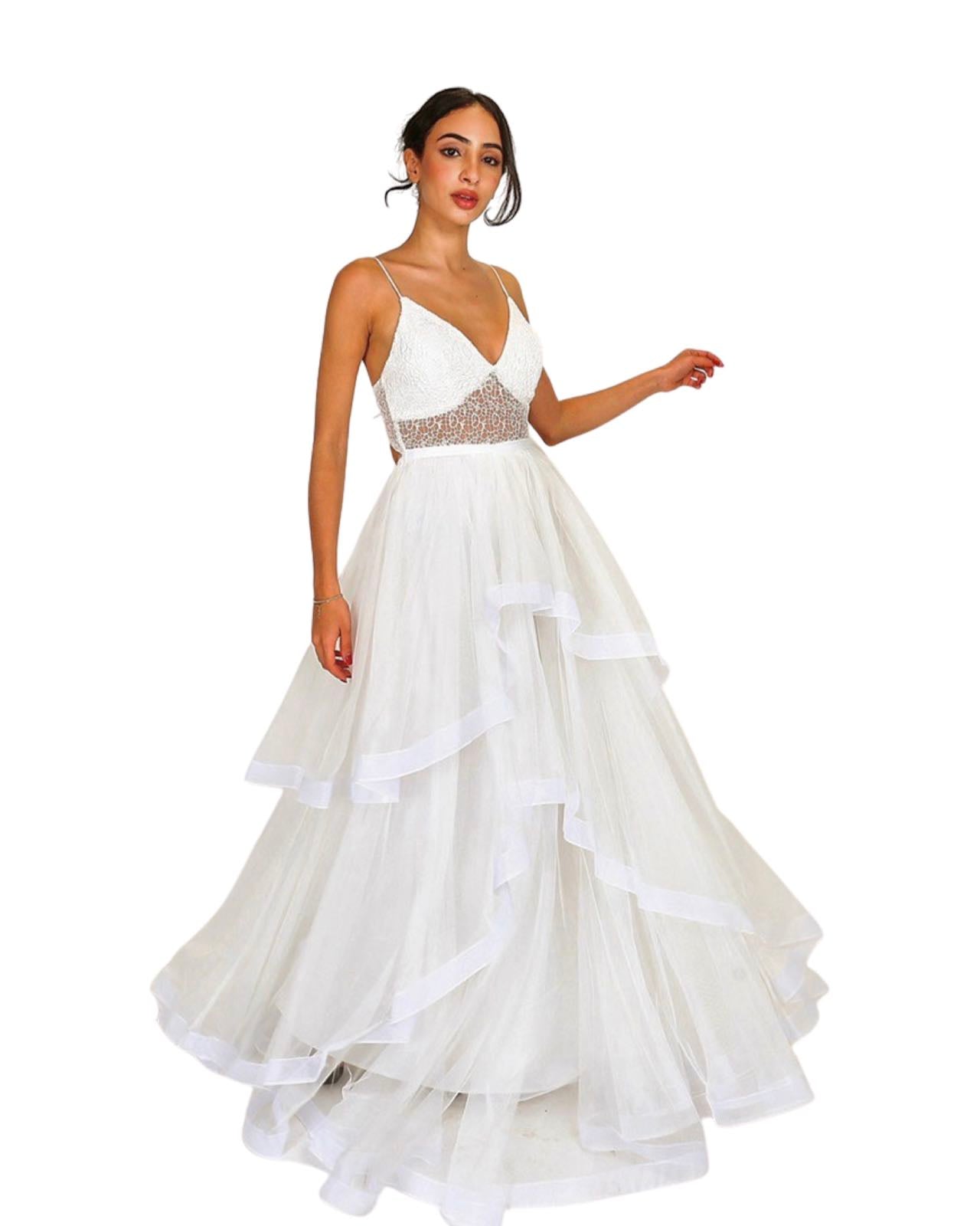 Vestido blanco 99303