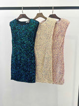 Vestido lentejuelas A68158
