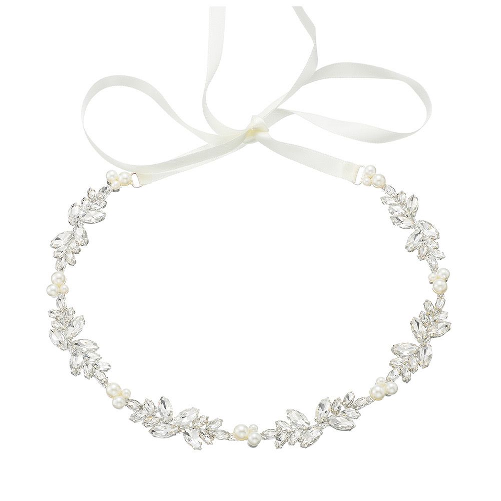 Cinturon piedras y perlas CT010