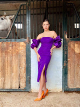 Vestido midi GALA LZ001