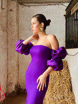 Vestido midi GALA LZ001
