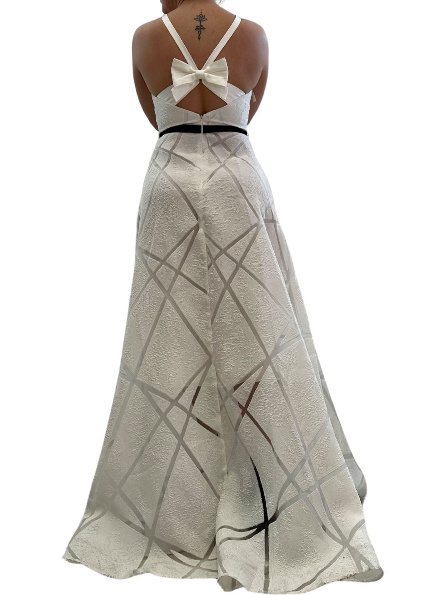 Asymmetrical dress H9059