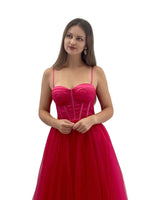 Vestido tull midi HM2327