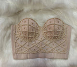 Top corset con perlas TP002