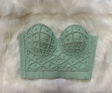 Top corset con perlas TP002
