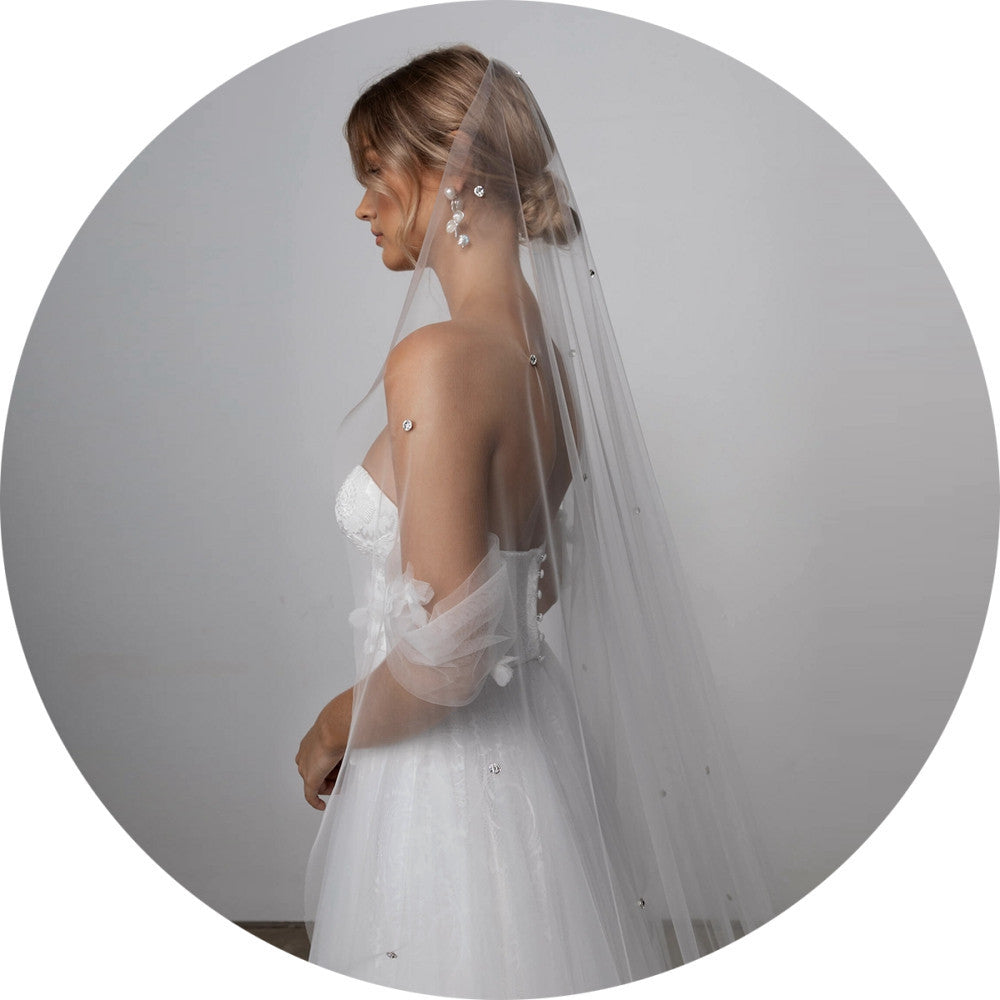 Velo de novia V71