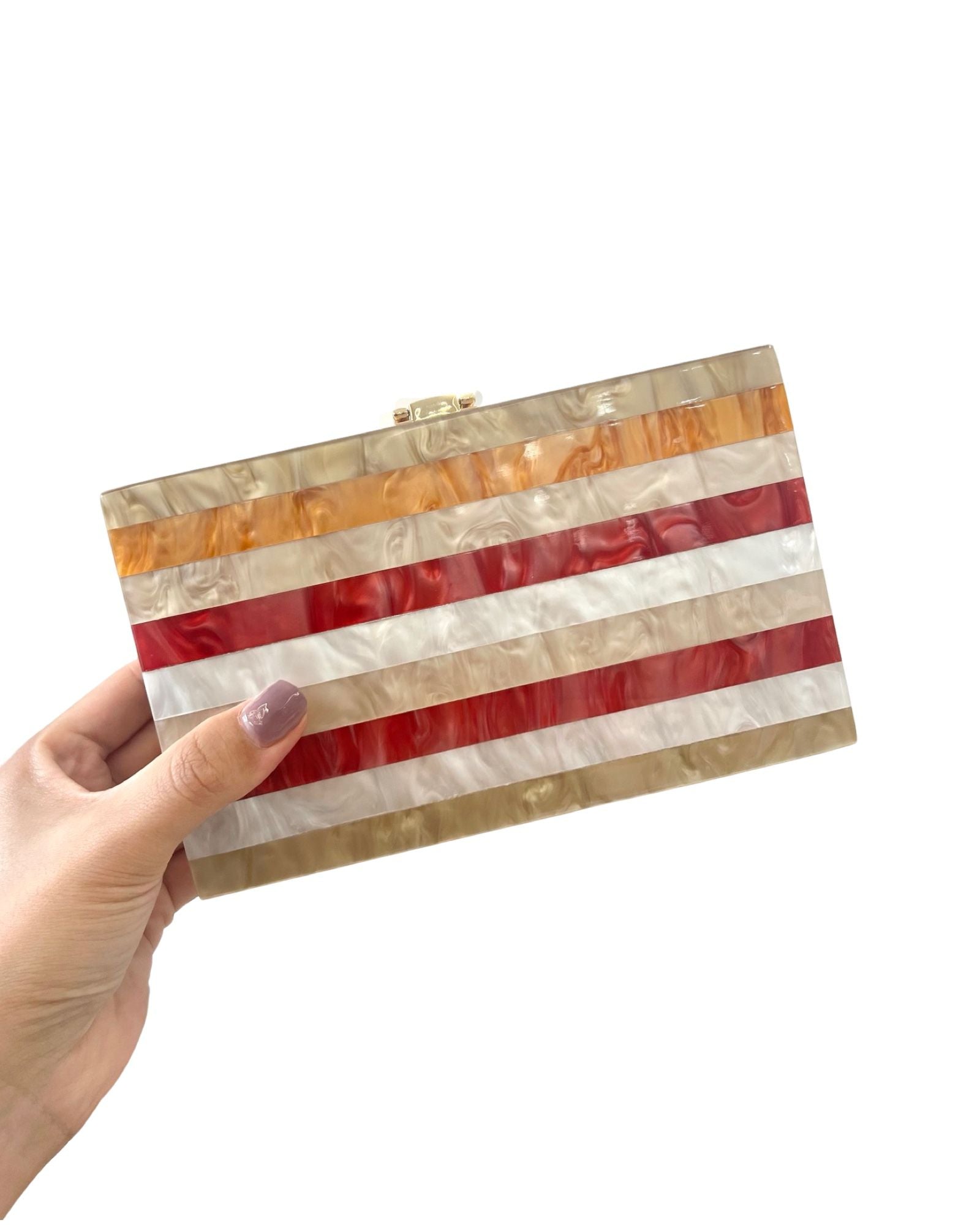 Clutch/bolso de nacar ZY6005