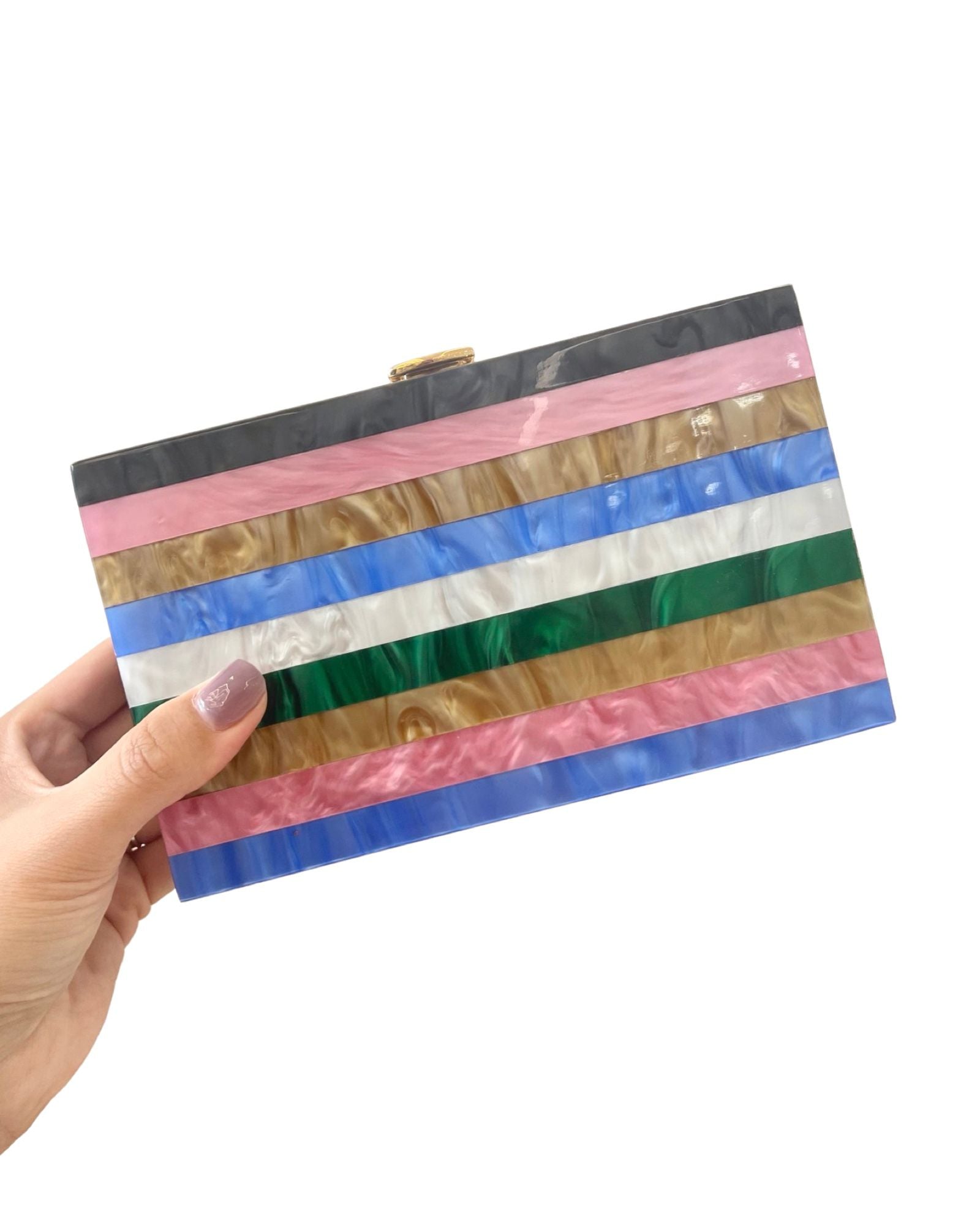 Clutch/bolso de nacar ZY6005