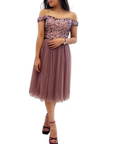 Falda de tul corta J9554