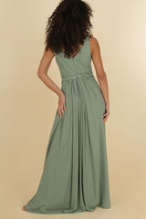 Vestido largo R8306