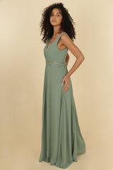 Vestido largo R8306