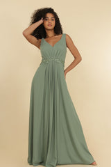Vestido largo R8306