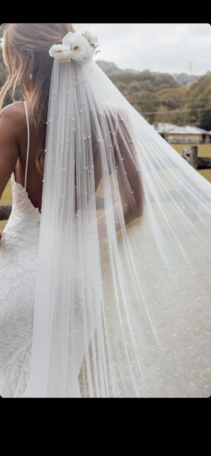 Velo novia perlas V05 / V09