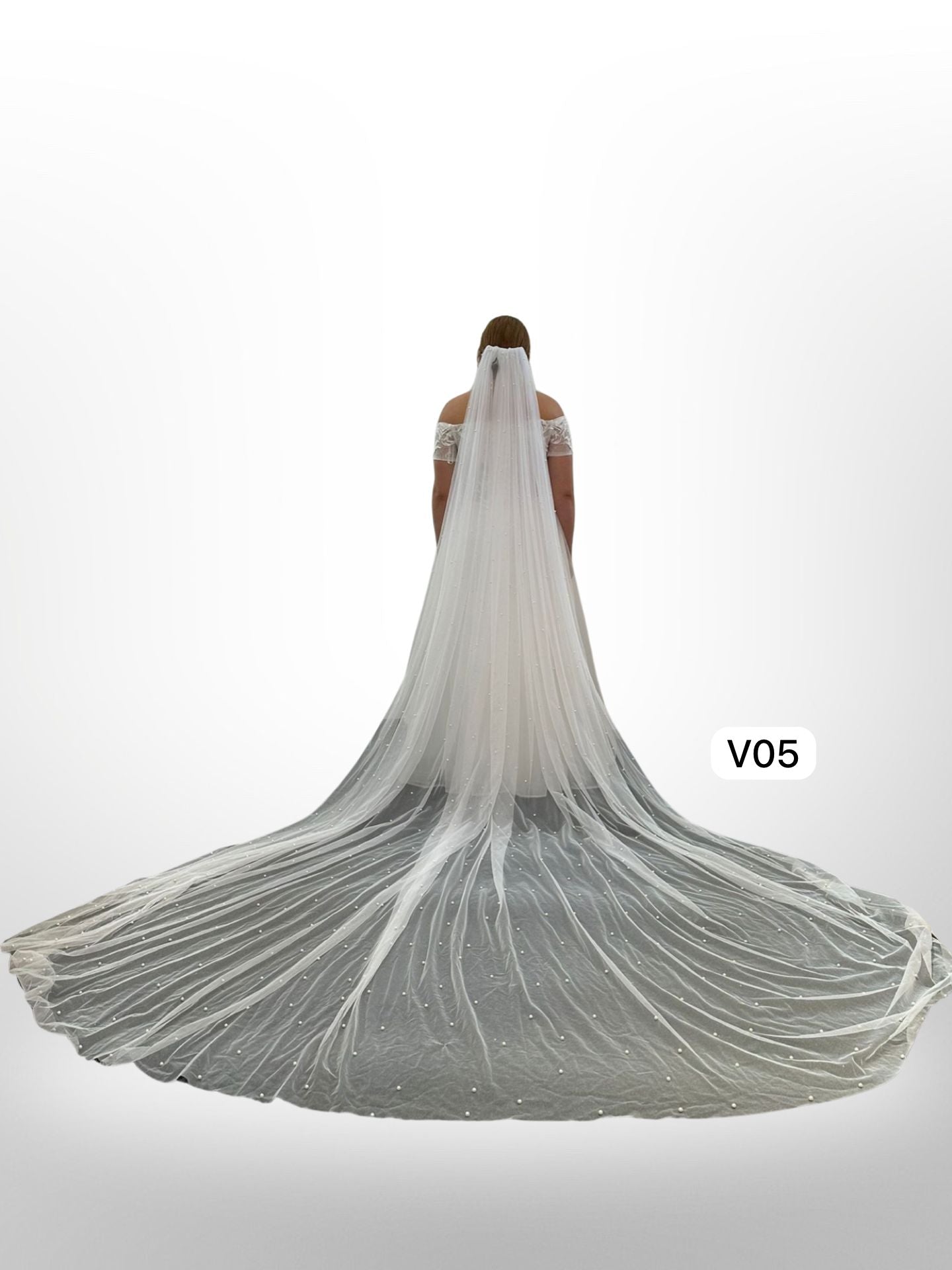 Velo novia perlas V05 / V09